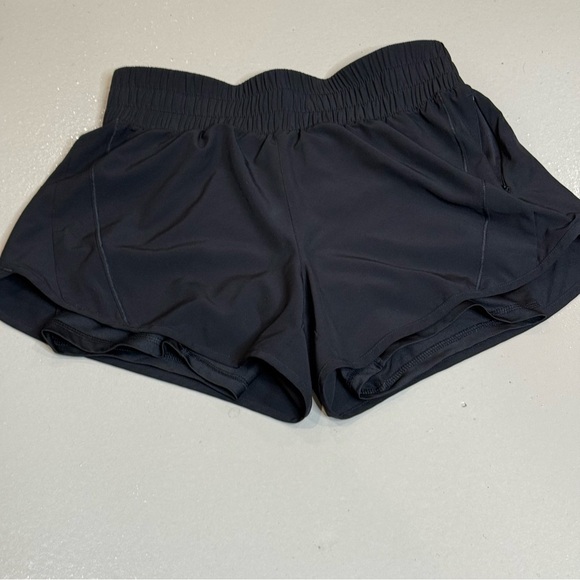Black Avia Running Shorts Built in Spandex Womens Size M 8 10 high rise waist - Picture 1 of 6